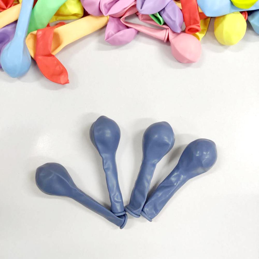 5 Inch Round Macaron Thickened Latex Balloon, Small Birthday Party Wedding Decoration Opening Balloon