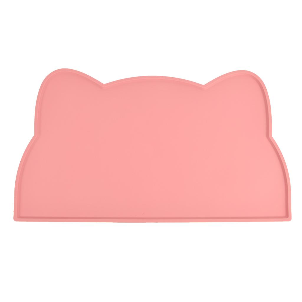 Pet Silicone Food Mat Portable Heat Insulation Waterproof Non-Slip Feeding Mat Slow Feeder Bowl Pad Cushion Cat Dog Pet Supplies