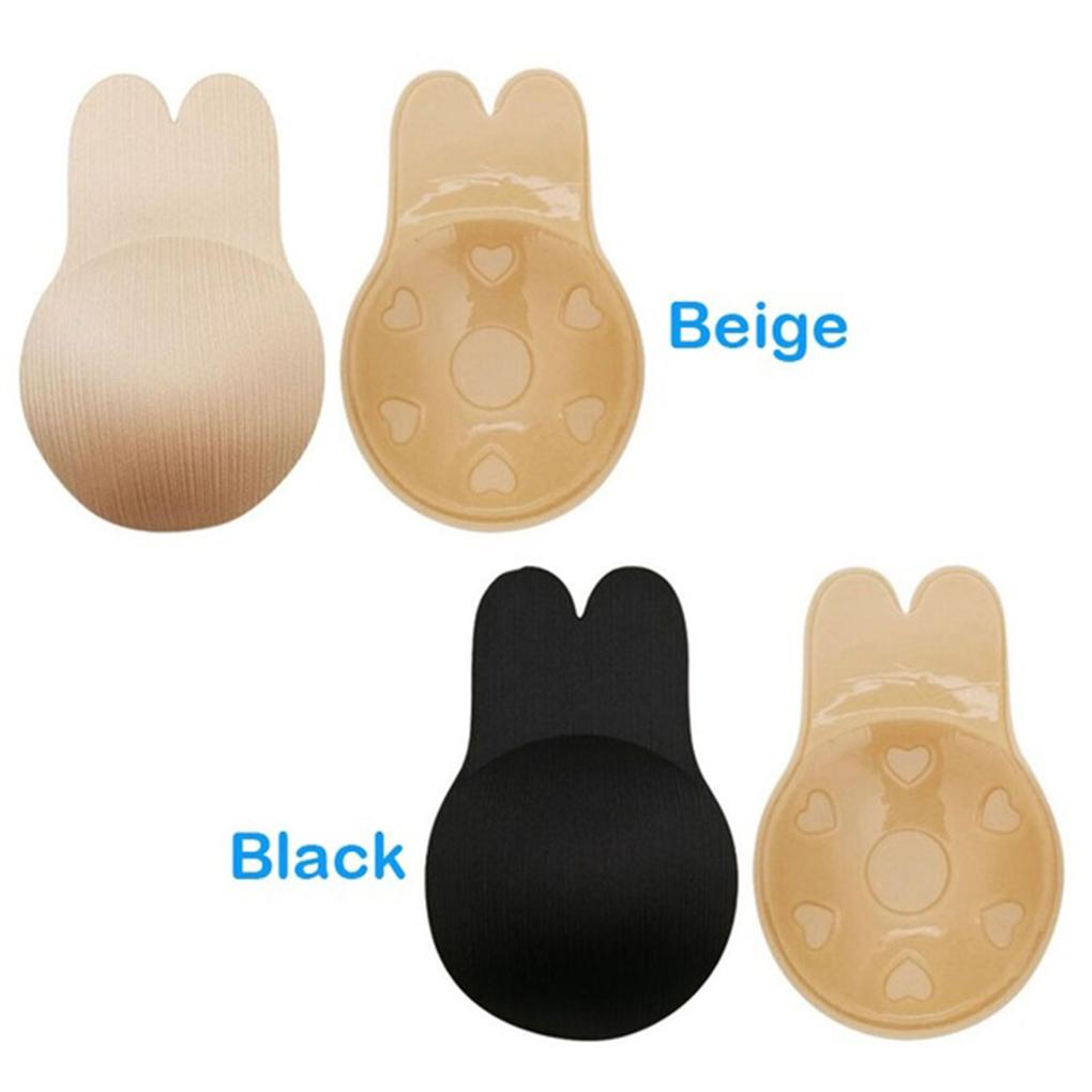 1 Pair Invisible Silicone Breast Lifting Bra Water Drops Invisible Chest Bra Strap Nipples Covers Push Up Shape