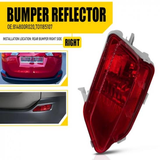 For Toyota RAV4 2013-2015 Rear Bumper Lamp Light Reflector Right Side TO1185107