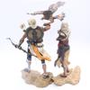 Assassin's Creed Personagens Aya e Bayek 25cm Estátua de PVC de Alta Qualidade Figura de Ação Modelo Brinquedos