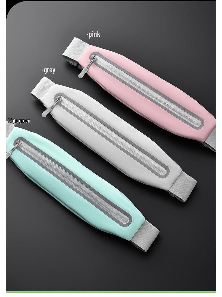 Unisex Waterproof Slim Running Belt: Multifunctional Phone Pouch for Outdoor Sports, Cycling, and Fitness