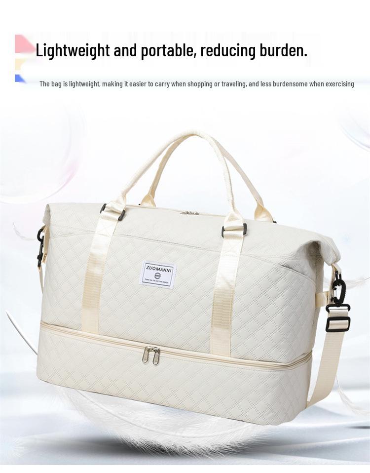 Large Capacity Travel Bag for Business, Maternity, and Fitness – Mother-Child Carry-On Luggage with Yoga Storage