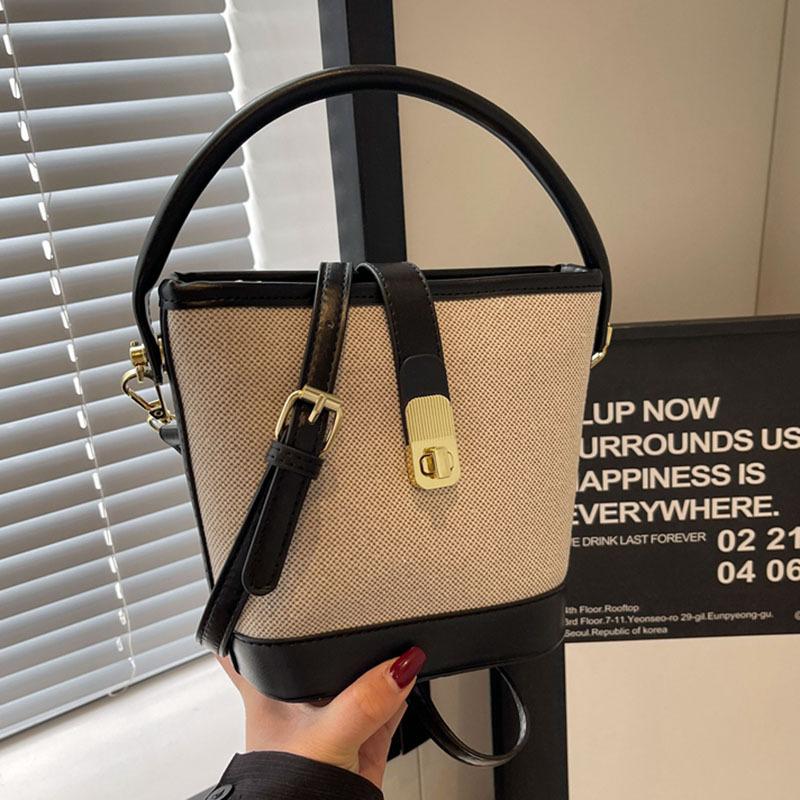 Handbag Versatile Bucket Bag Women's New Shoulder Crossbody Bag