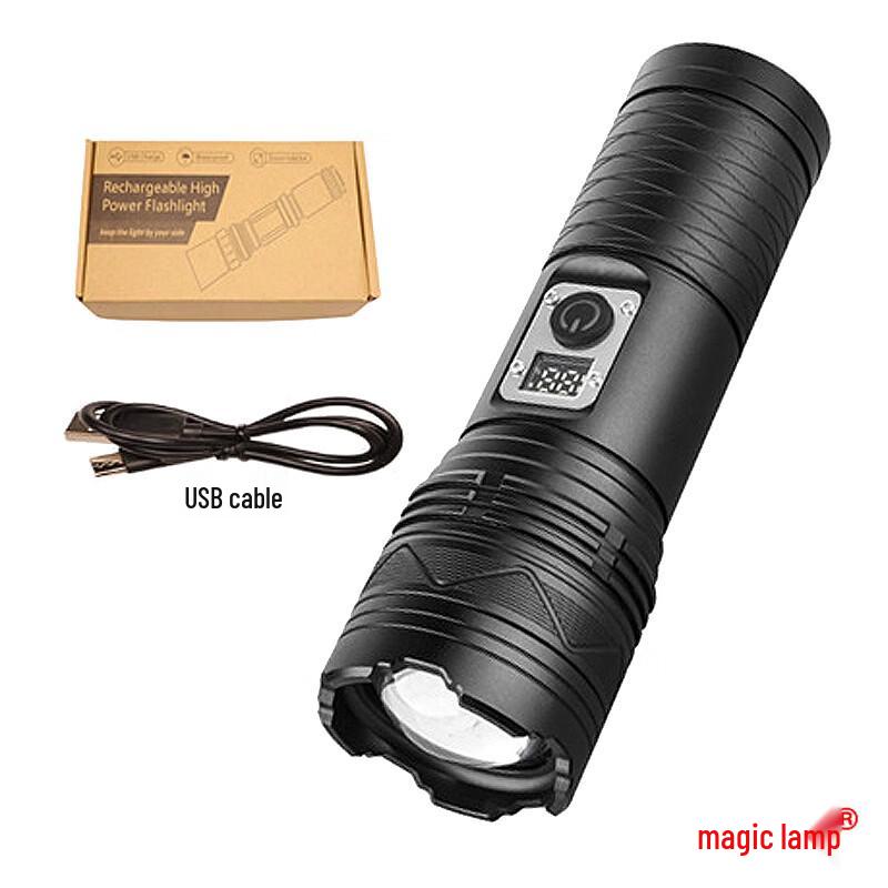 High-Power Rechargeable LED Flashlight
