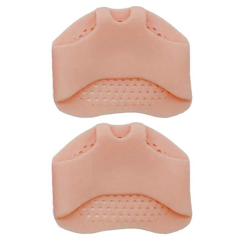 Silicone Gel Forefoot Pads Pain Relief Support Front Feet Care Slip Resistant Pads Prevent Grind Feet Foot Care Pad