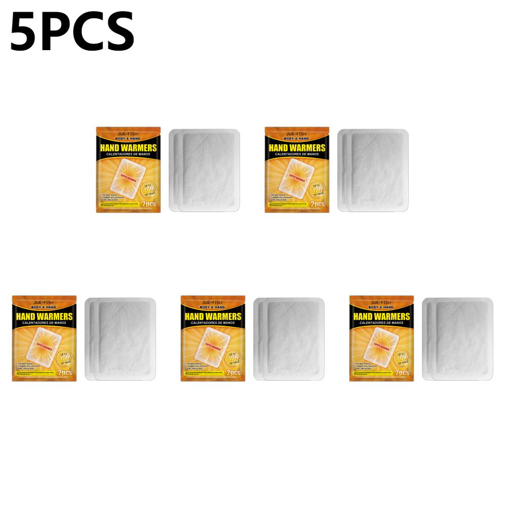 1-5Pcs  Self  Adhesive Heat Patches Hand Warmers Long Lasting Disposable Heating Pack Natural Heated Warmer Stickers for Body