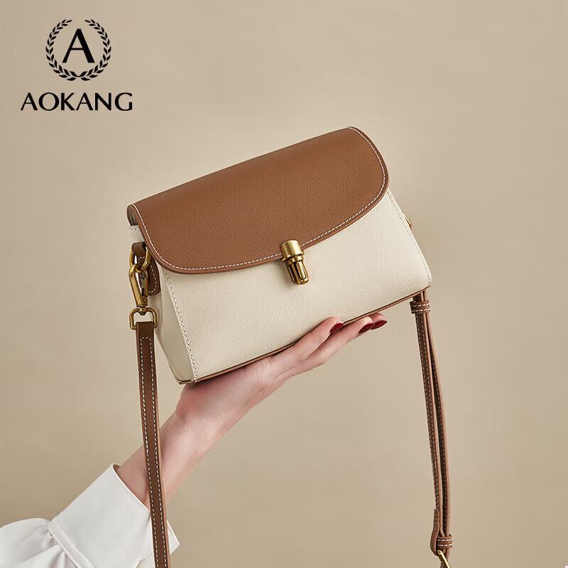 Aokang Women s Trendy Cowhide Shoulder Bag
