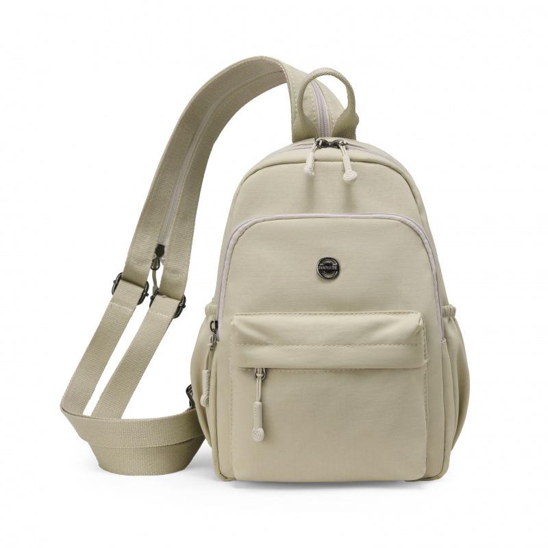 Schoolbag Korean Backpack Women's 1011 New Oxford Cloth Casual Versatile Lightweight Canvas Travel Small Backpack Crossbody Bag