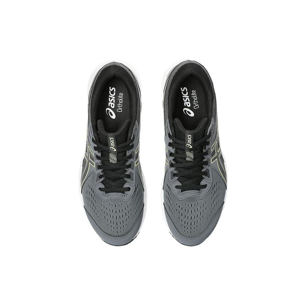 Asics Gel-Contend 8 Comfortable Shock Absorbing Durable Low Top Running Shoes Men sneaker Black Gray 1011B492-026