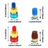 1Pair R1234YF To R134A High Low Side Auto Car Quick Coupler Connector Brass Adapters Refrigerant Fluorinated Liquid Connector