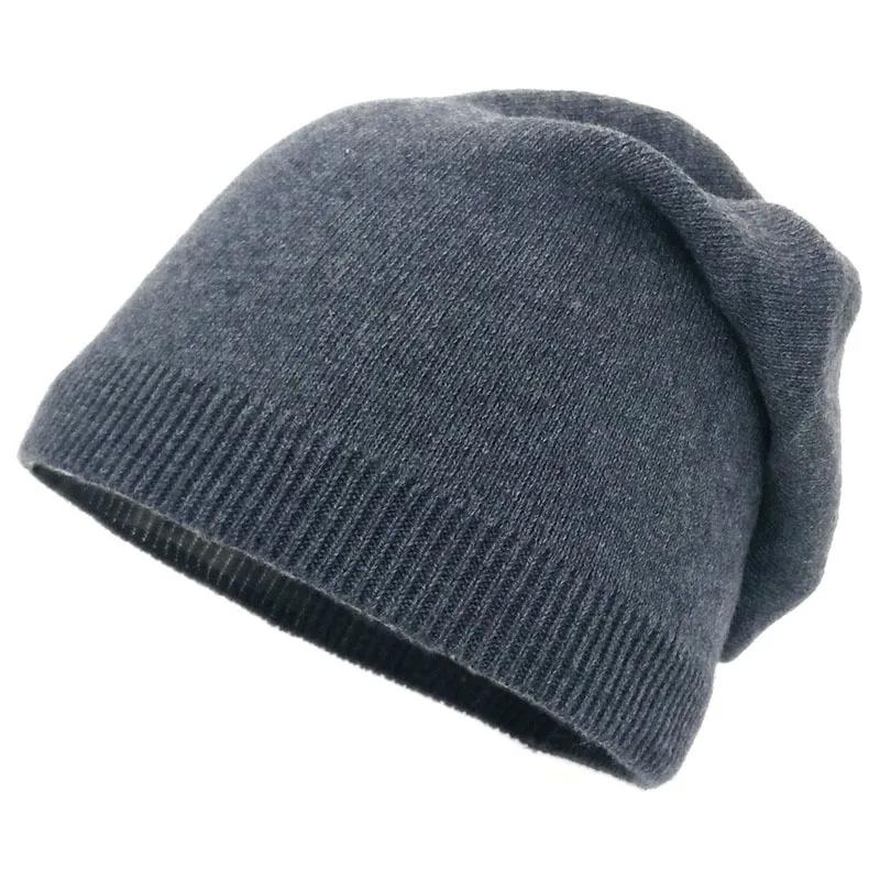 

Autumn Winter Womens Hat New Simple Soft Thin Knitted Hats Outdoor Warm Cold Proof Fashion Bonnet Cap
