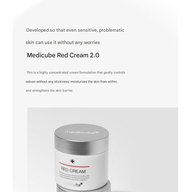 Medicube Red Trouble Cream 2.0 (50 ml, 100 ml ) (6 Options)