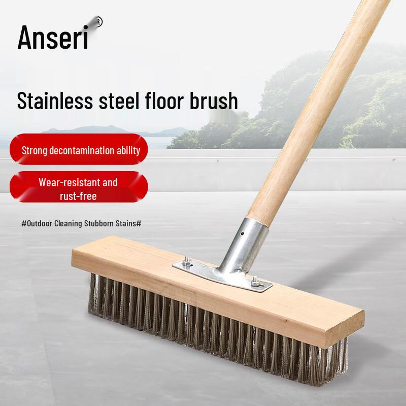 Ansell Stainless Steel Wire Deck Brush