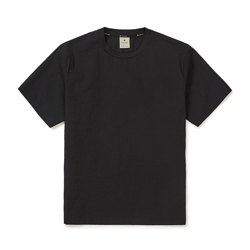 [Snowpeak] Minute Short-Sleeve T-Shirt Black (S25MMFTS72)