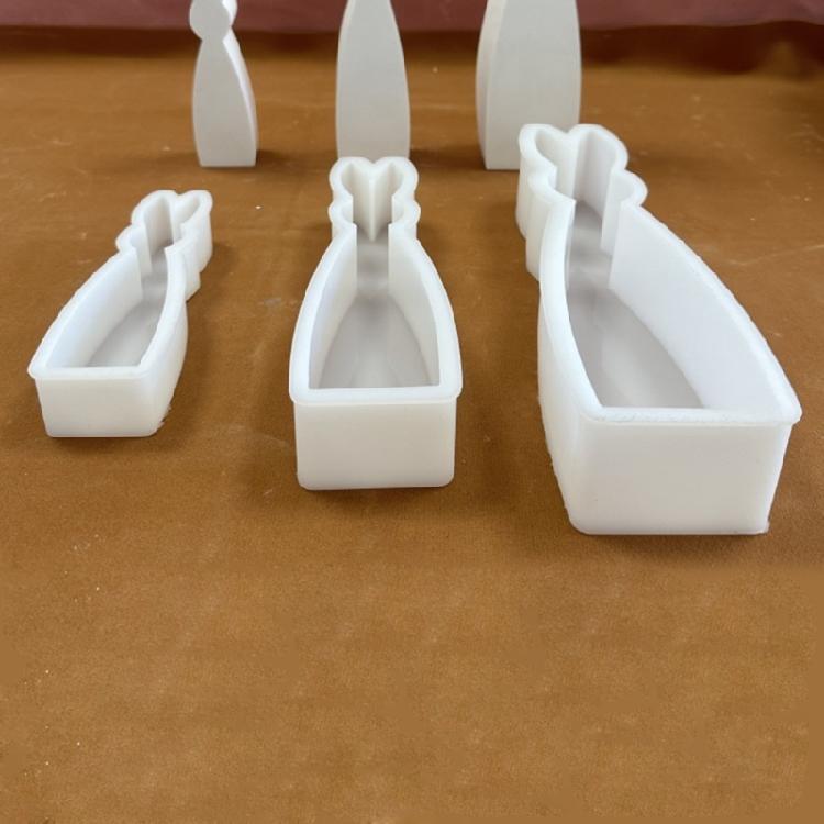 Osterhase Harzform zur Herstellung von Gipsornament Bastelarbeit Osterhase Dekoration