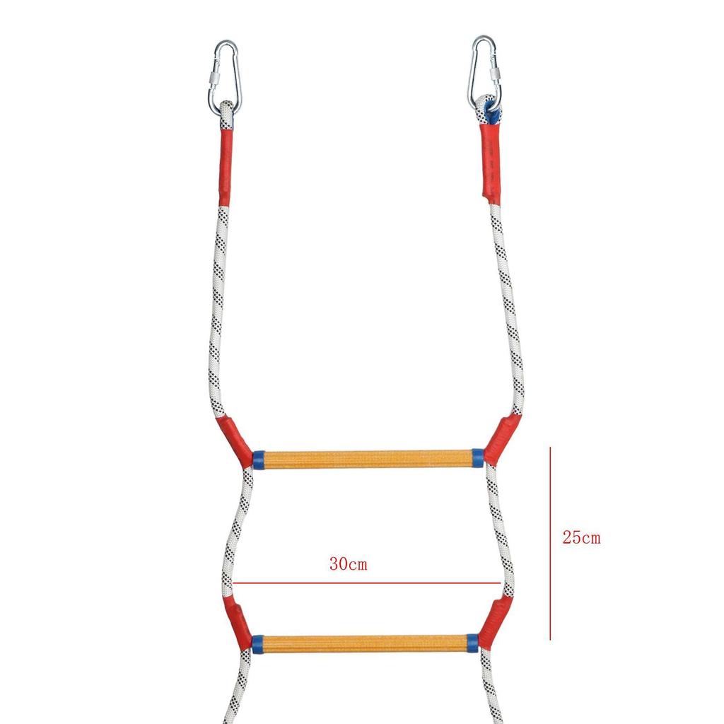 Boat Rope Ladder Swim Ladder,Boat Ladder Extension Resin Ladder Marine Rope Ladder Climbing Ladders for Kayak Inflatable Boat