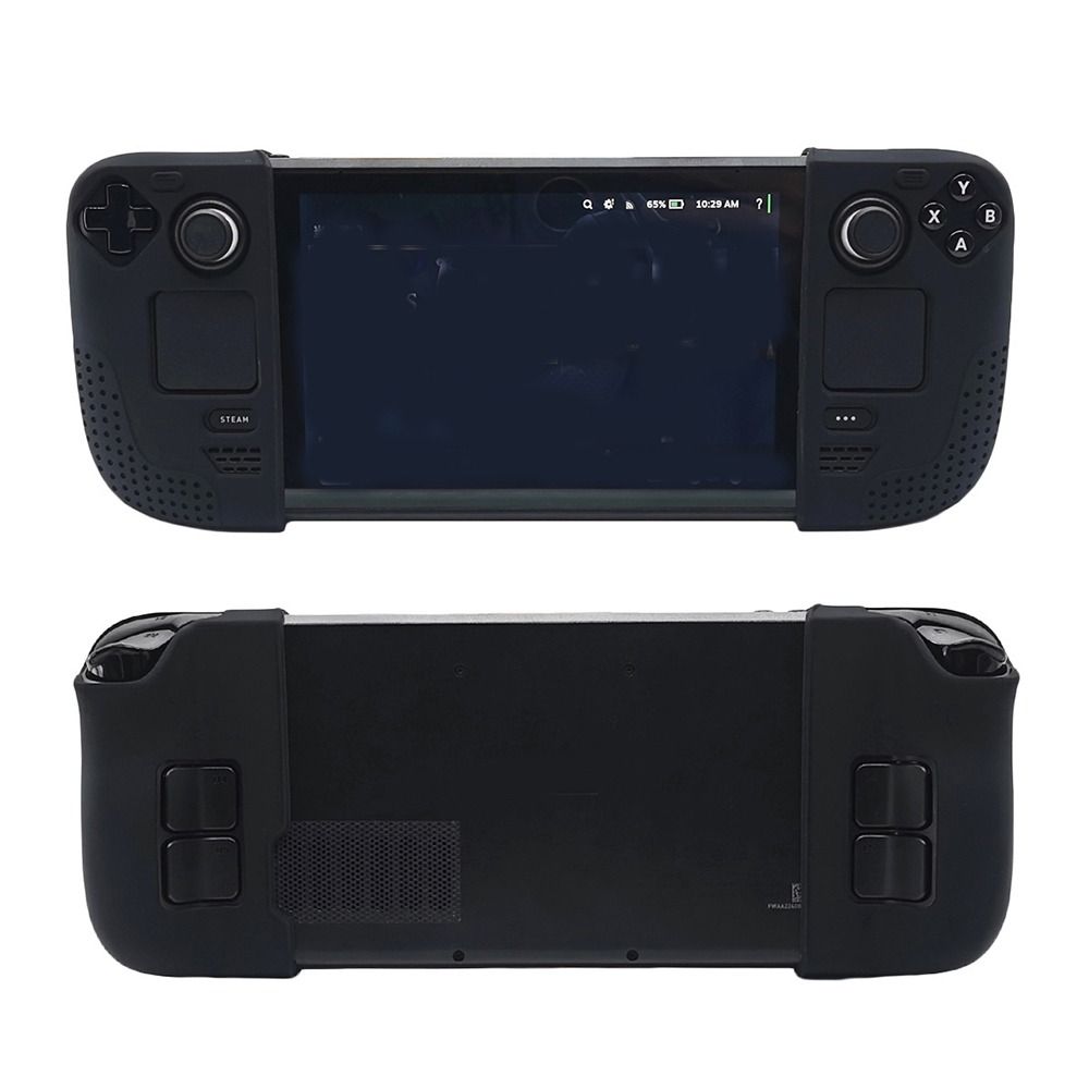 Anti-slip Controller Silicone Sleeve Ergonomics Gamepad Protective Cover for Steam Deck
