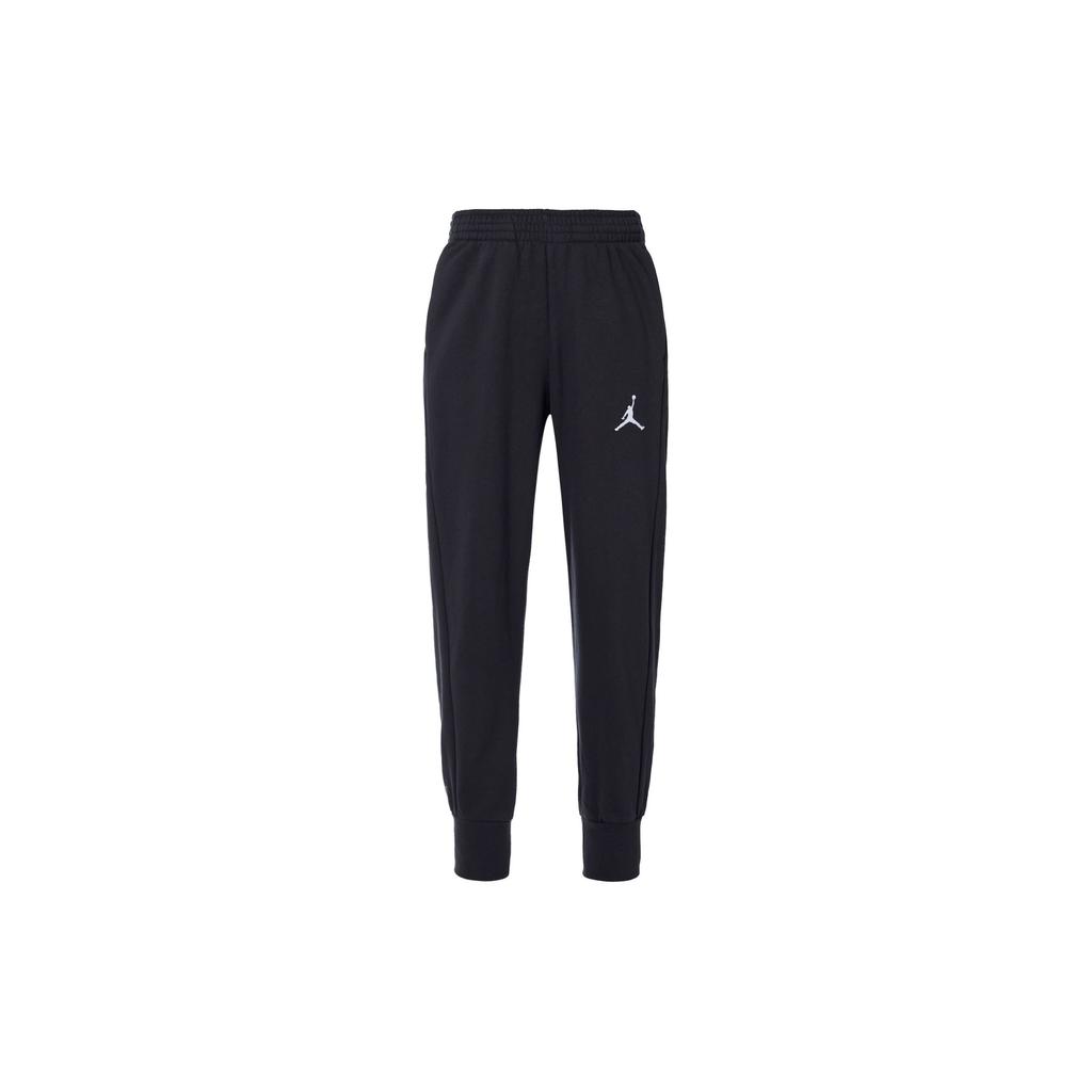 Jordan Flight Fleece Knit Cuff Casual Sweatpants Men Bottoms Black AH3933-010