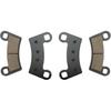 JEM&JULES Front & Rear Brake Pads For Polaris Razor RZR 800, RZR 800 S & RZR 570