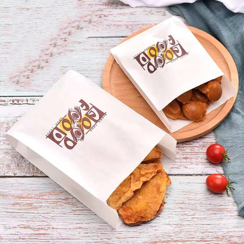 PYTHONIC Oil-Proof Accordion Paper Bags