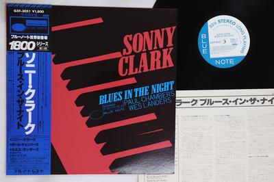 LP Record SONNY CLARK  Blues In The Night GXF3051 BLUE NOTE 1979 Japan Obi Jazz Used
