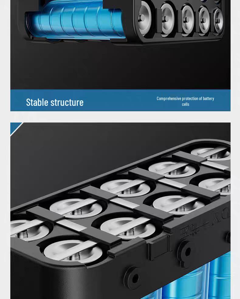 Hyundai Makita 21V Large-Capacity Lithium Battery for Power Tools - Fits Electric Drills & Angle Grinders