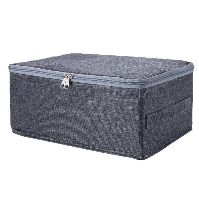 Doppelreißverschluss Große Kapazität Faltbare Aufbewahrungsbox - Multifunktionaler Haushalts-Schubladenorganizer