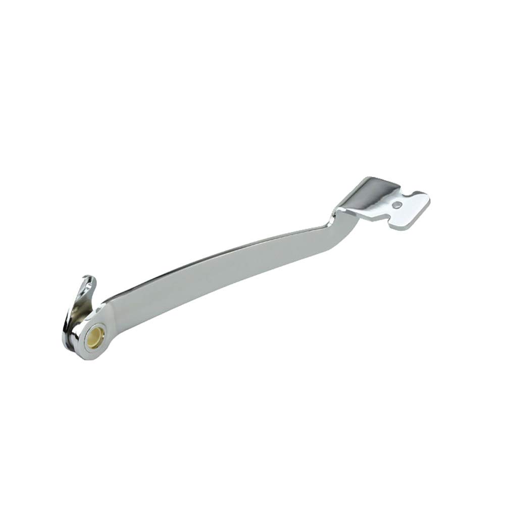 Kijima Motorcycle Parts Offset Brake Chrome Plated Arm, Steel, Finish, HD-05219