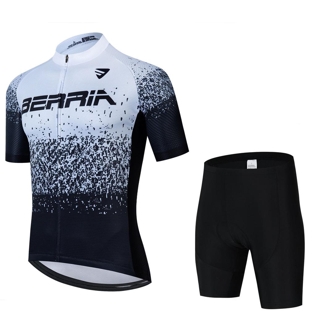 Cycling Suit Men's and Women's Summer Short-sleeved Road Bike Mountain Bike Breathable Bicycle Suit 2026 Summer Breathable Cycling Suit