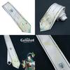 Gioco Originale Genshin Impact Cravatta a Vento da Bardo Cravatta in Stile Anime Per Moda Scolastica Jkdk