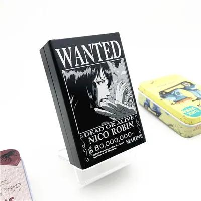High Quality NEW One Piece Creative Cool Special Cigarette Case Monkey D. Luffy Zoro Nami Sanji Wanted Aluminum Alloy Cigarette Case