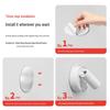 Wireless Magnetic Wall Light: Cord-Free Spotlight & Atmosphere Light for Bedroom and Picture Lighting