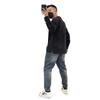 Pullover Sportswear Boys Fashion Cuffs Men's Season Solid Color Loose Sweater Men's and Women's Top Long Sleeves