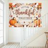 2D Rustic Autumn Harvest Thanksgiving Nature Backdrop Cloth