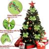 Christmas Bows for Wreaths, DIY Xmas Tree Decorations for Tree Gift Wrapping Garland Home Decor