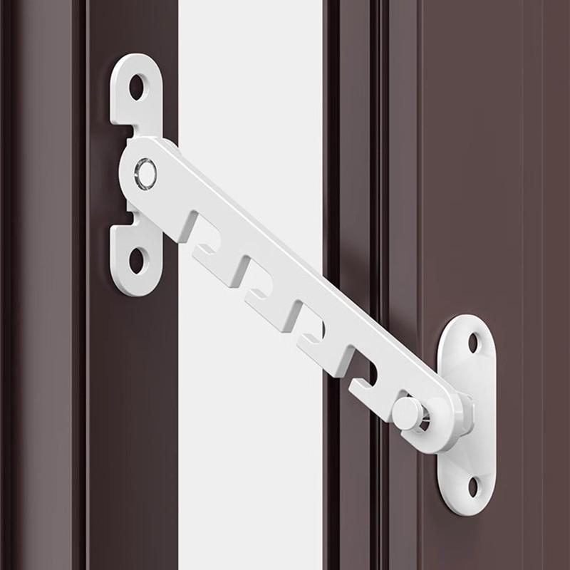 

Новый внутренний ограничитель окна, защелка-стопор, ограничитель положения, упор створки, защита от ветра, безопасность дома, двери, окна, створка, замок, защита безопасности детей