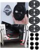 Car Door Lock Door Striker for Mazda Mazda Mazda6 Mazda EV Door Sound Insulation Shock Absorber Silica Gel Car Door Shock Protect Cushion Impact