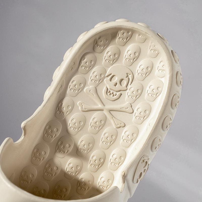 Men Slippers Outdoor Fun Slides Thick Bottom of Beach Non-slip Leisure Women Sandals