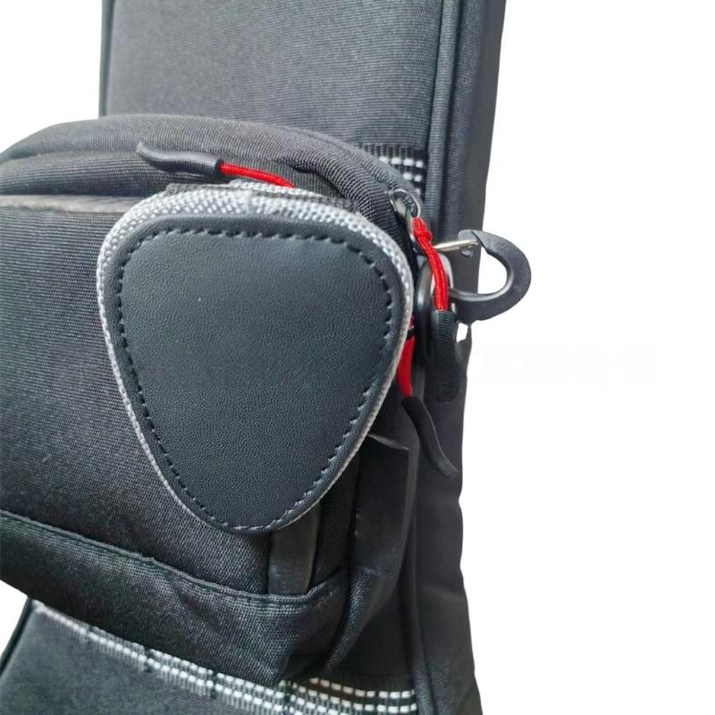 PU Leather Plectrum Holder Box Durability Magnetic Guitar Pick Box Multifunctional for Guitar Player