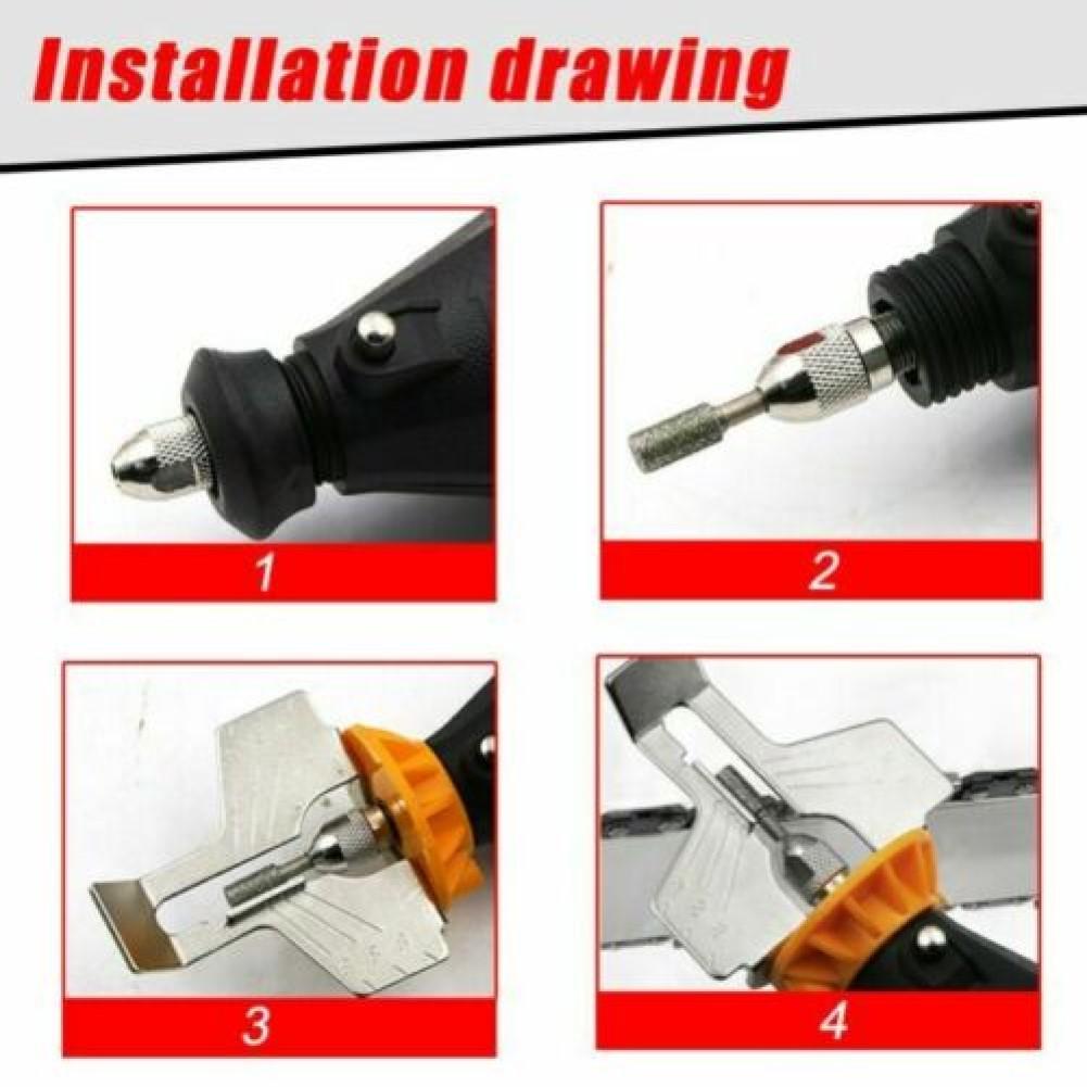 Sharpening Chainsaw Sharpener Electric Grinder High Speed Steel Pack Polishing Tools Tool Accessories Attachment