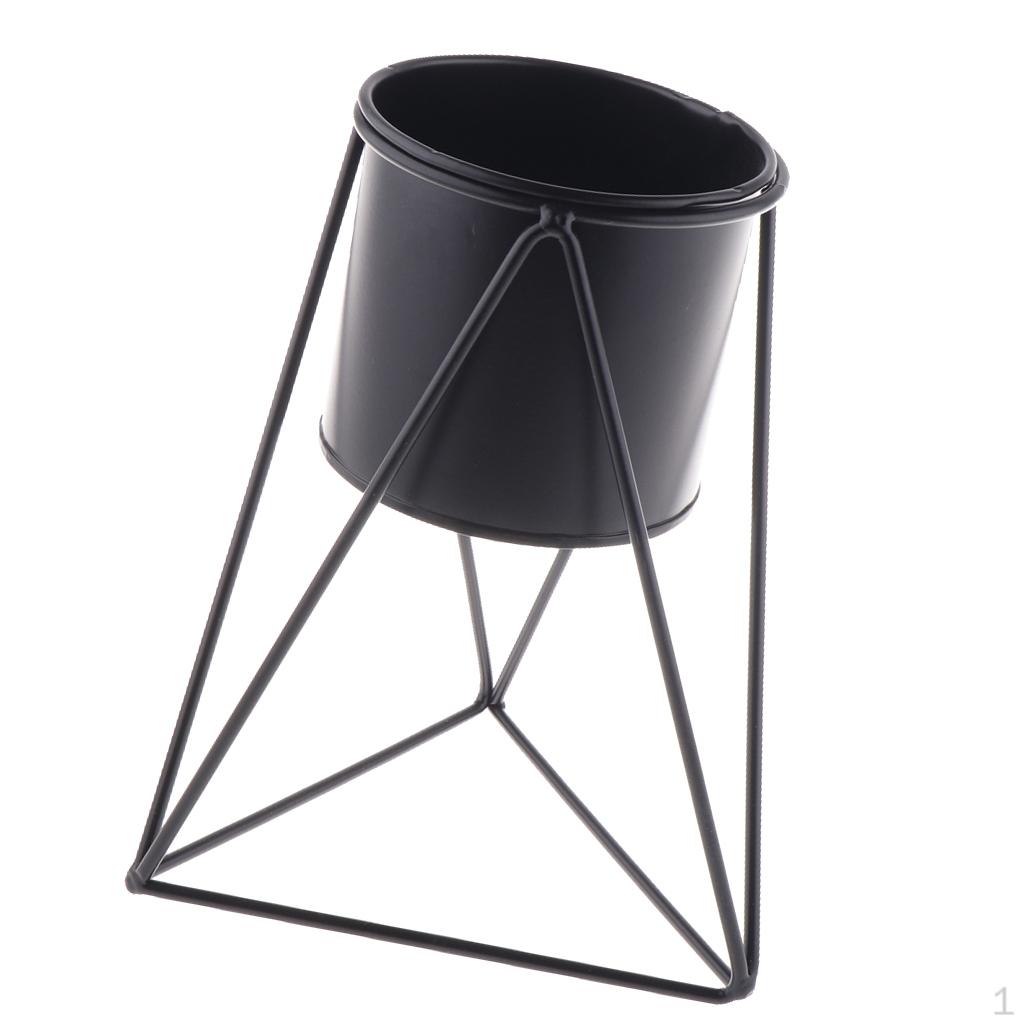 Creative Iron Rack Flowerpot flower Vase for Indoor Living Room Decoration