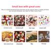Practical Plastic Christmas Candy Jar Transparent Strong Snowman Ornament Storage Box Large Capacity Plastic Cookie Jars