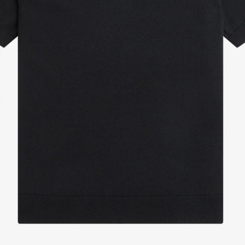 Fred Perry Fred Perry Classic Merino Wool Knit Shirt  198   Afpm2417623 198 