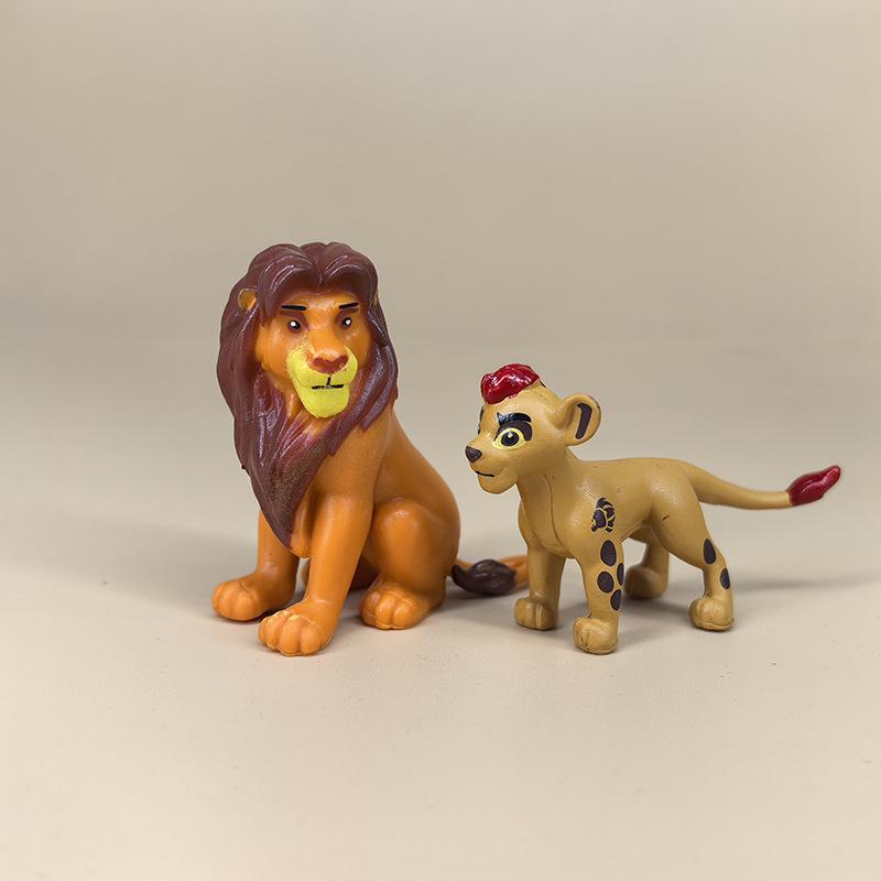 12Pcs Cartoon The Lion King Simba Nala Timon Doll Model Figurine PVC Action Figures Toys Children Gifts