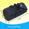 Large Capacity Wear-Resistant Canvas Tool Bag for Electricians and Woodworkers with Multi-Function Storage