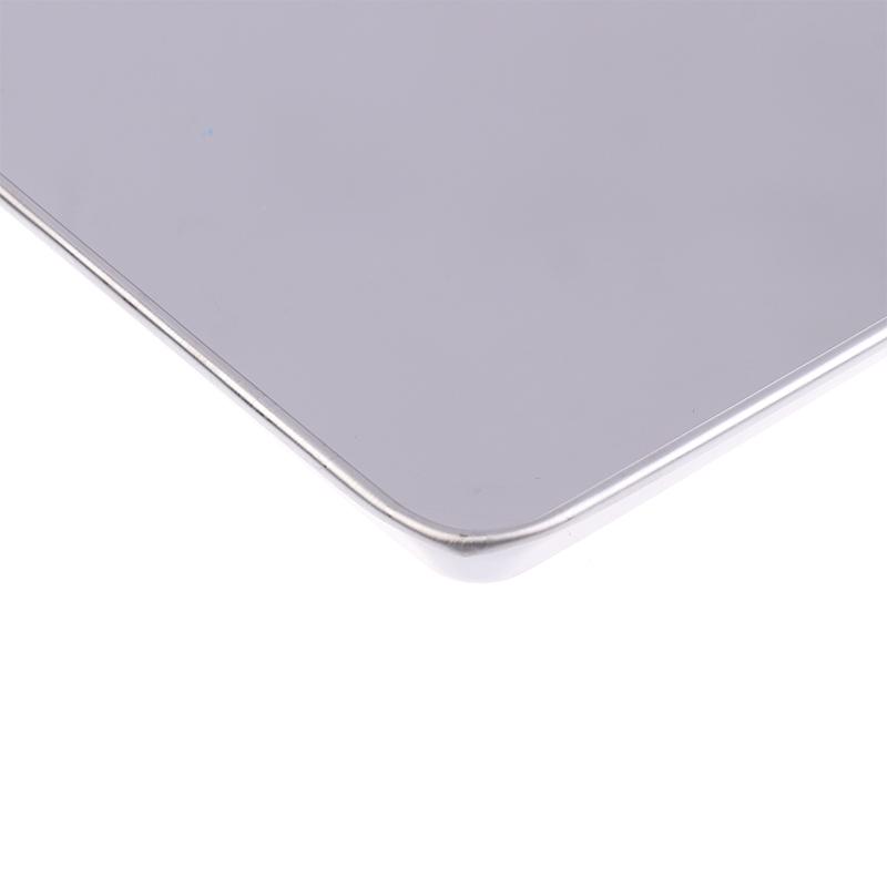 Nordic Stainless Steel Rectangular Tray Pastry Food Baking Plates Pallet Storage Disk Snack Cake Dish Organizer Tray Home Decor