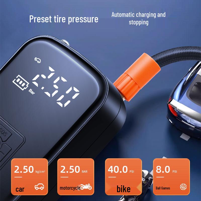006 Portable Electric Car Tire Inflator Pump