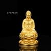 Statue en Cuivre Pur Bénie par Bouddha de Shakyamuni Manjushri Bouddha de la Médecine 1 pouce, Petite Statue de Bouddha pour Offrande 1 Pièce