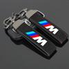 BABC1 For BMW Car Key Chain Rings Metal Leather Keychain Keyring Accessories For BMW M E81 E90 E92 E93 F30 E60 E61 F07 F10 F18 F12 X2